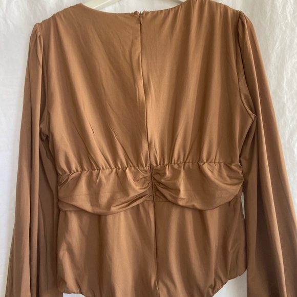 Princess Polly JUDE LONG SLEEVE BODYSUIT
BROWN US size 12 NEW - Picture 15 of 16